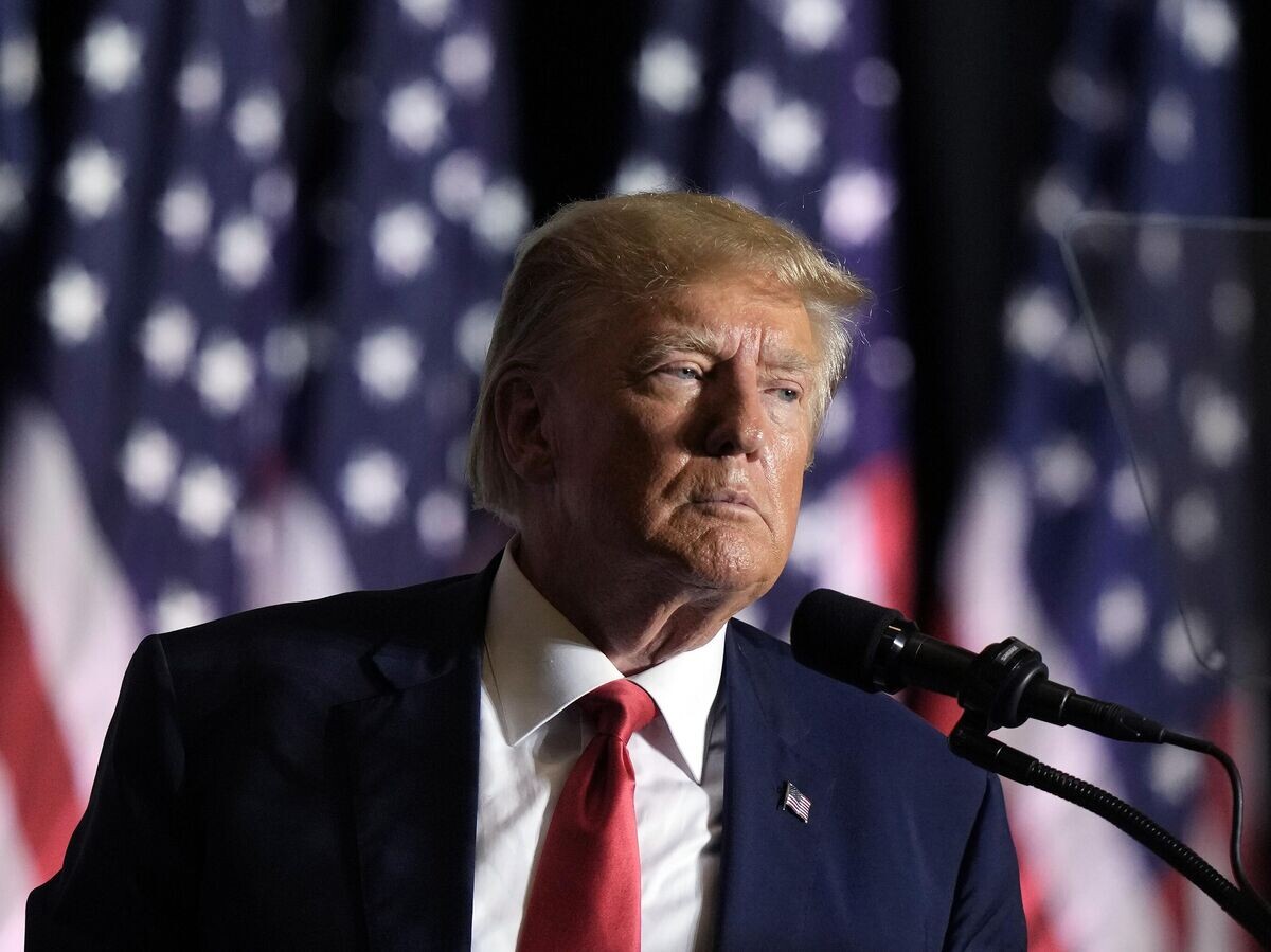    Дональд Трамп© AP Photo / Charlie Riedel