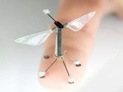    Созданы роботы-насекомые для опыления растений