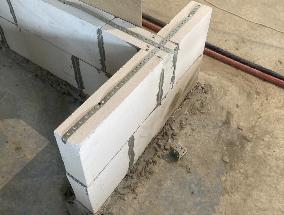 Армирование блоков 