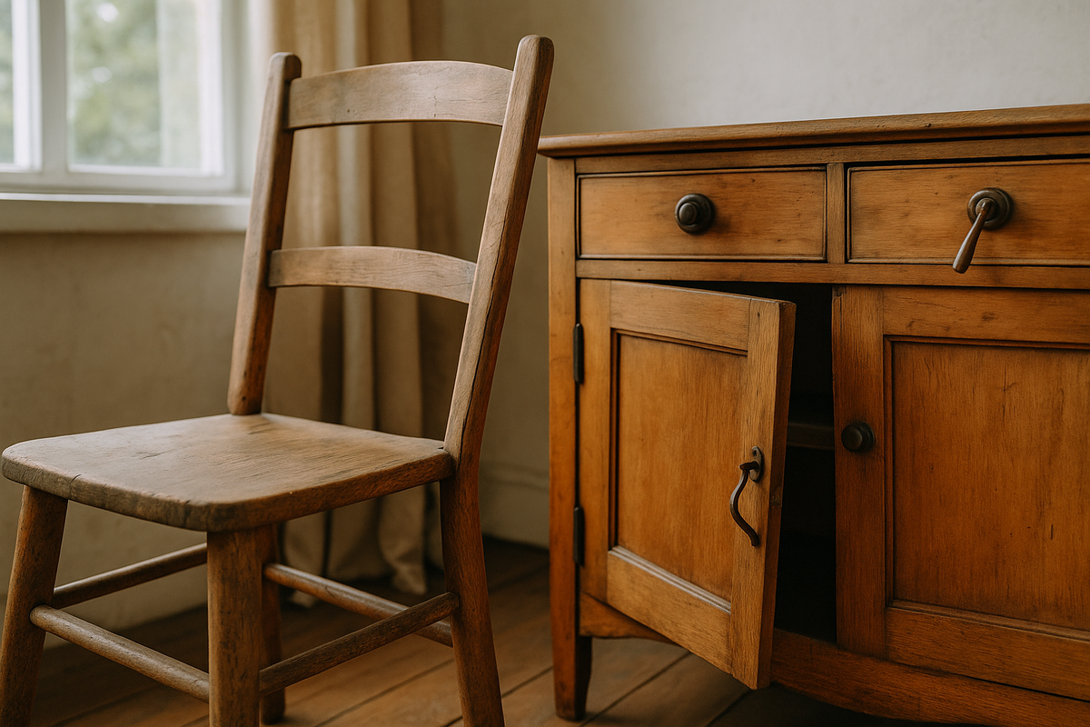 Что-то не отремонтировано, и атмфосфера в доме уже совсем не та