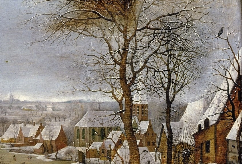 Деревня Сант-Анна-Педе, недалеко от бельгийского Антверпена, в которой Брейгель несколько раз размещал сюжеты своих картин.