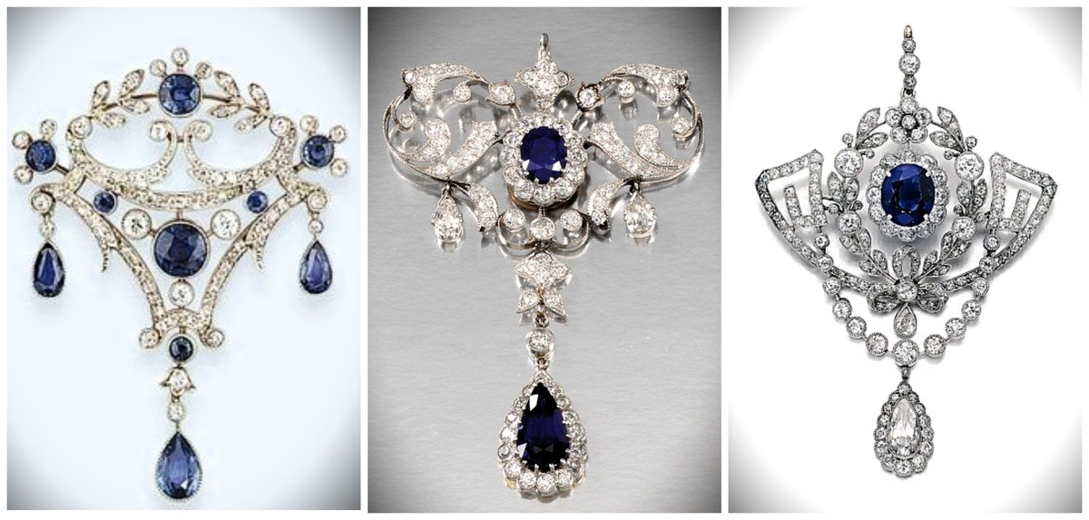 Броши Викторианская Англия XIX-XX