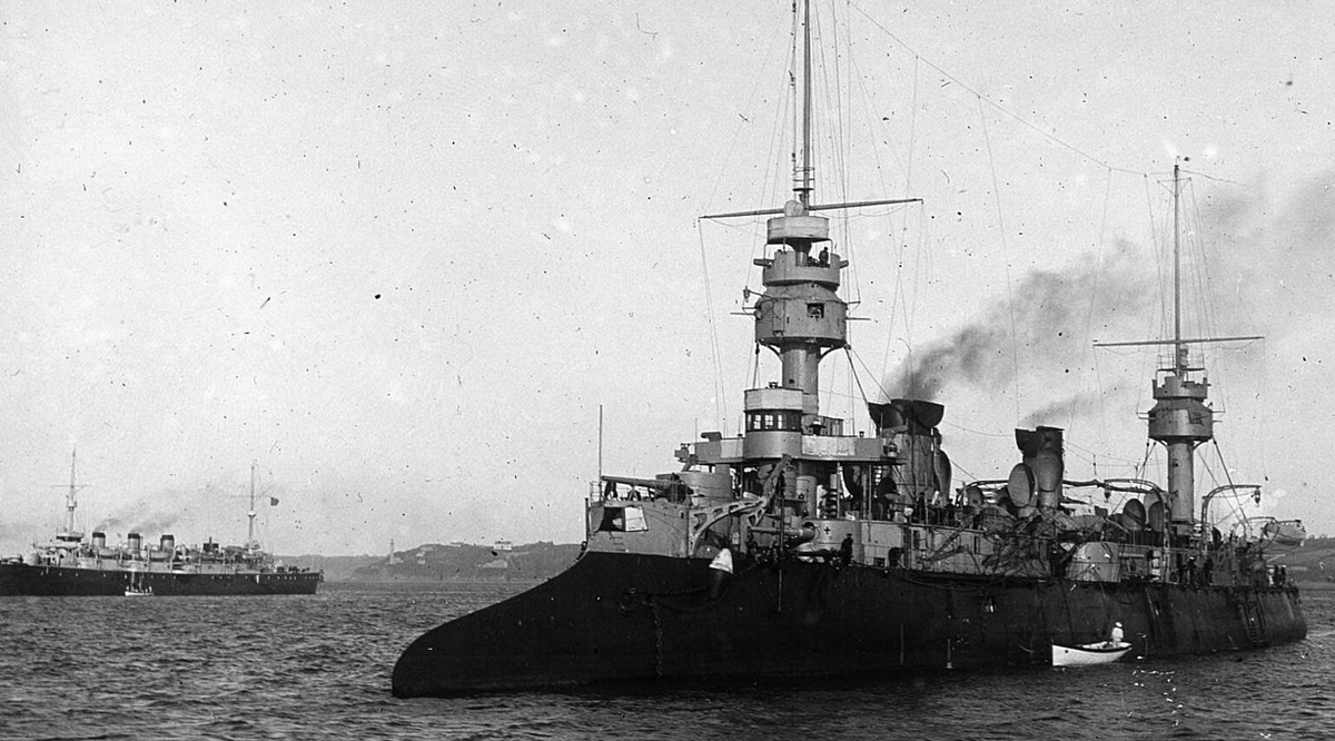 Французские крейсера в Бресте