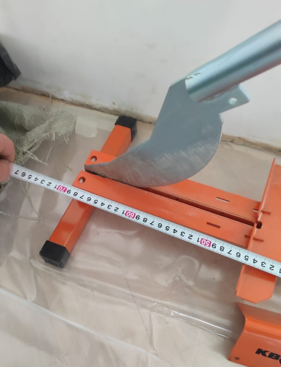 Длина моей гильотины для ламината