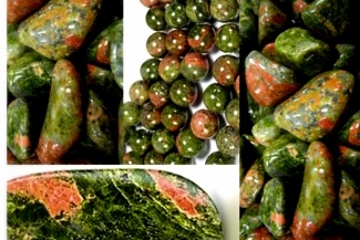 Камень унакит добывают в России на территории Кольского полуострова. Фото из открытого доступа.