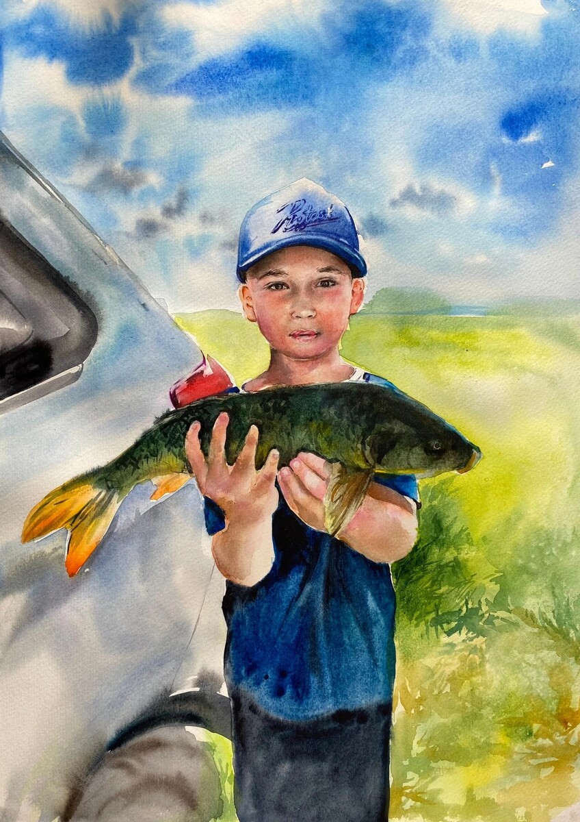    «С сазаном»