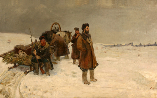 Сталин в Туруханской ссылке. Фото из открытого доступа