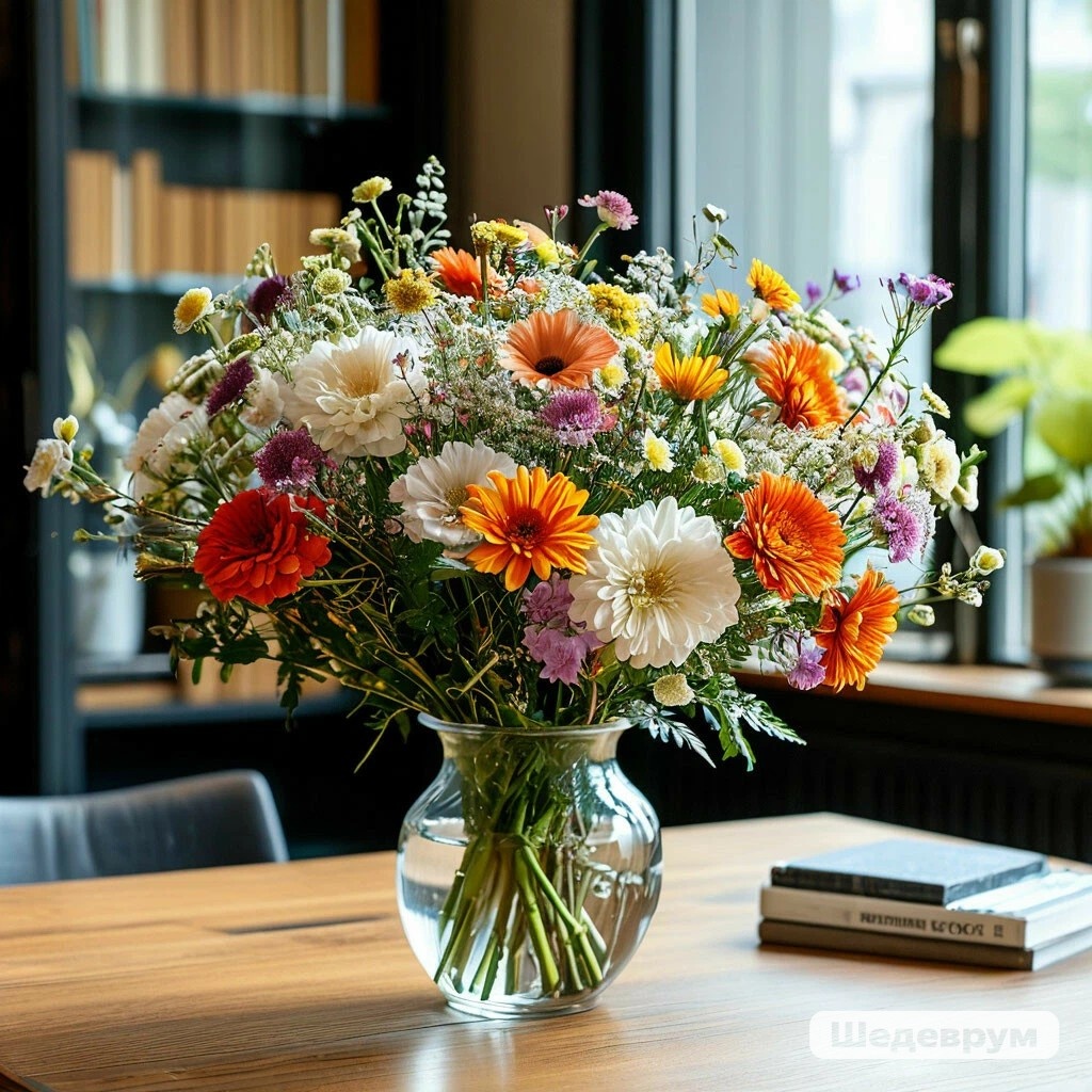 Букет коллеги. 