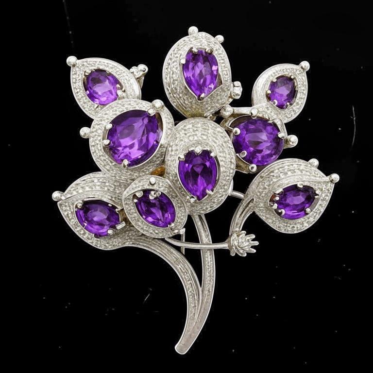 Может быть, такая брошь, создано ИИ