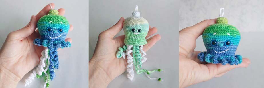 Оформление. Слева на право - «По-медузистее», Строгий и «А-ля осьминог»