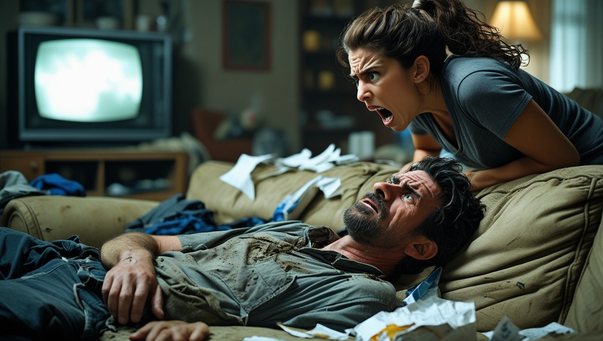 Павел, лежал на диване, лениво переключал каналы, в комнате срач