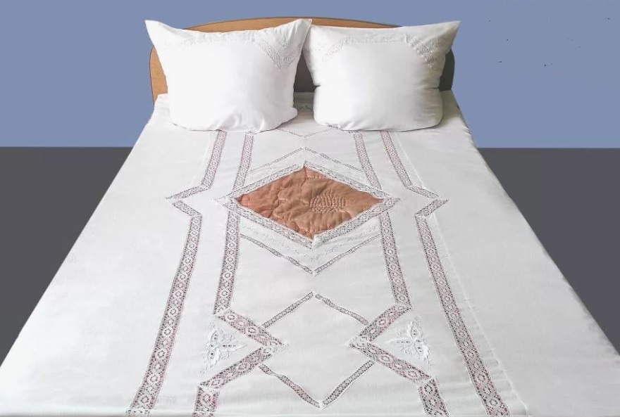 В Советском Союзе были популярны пододеяльники в форме ромба