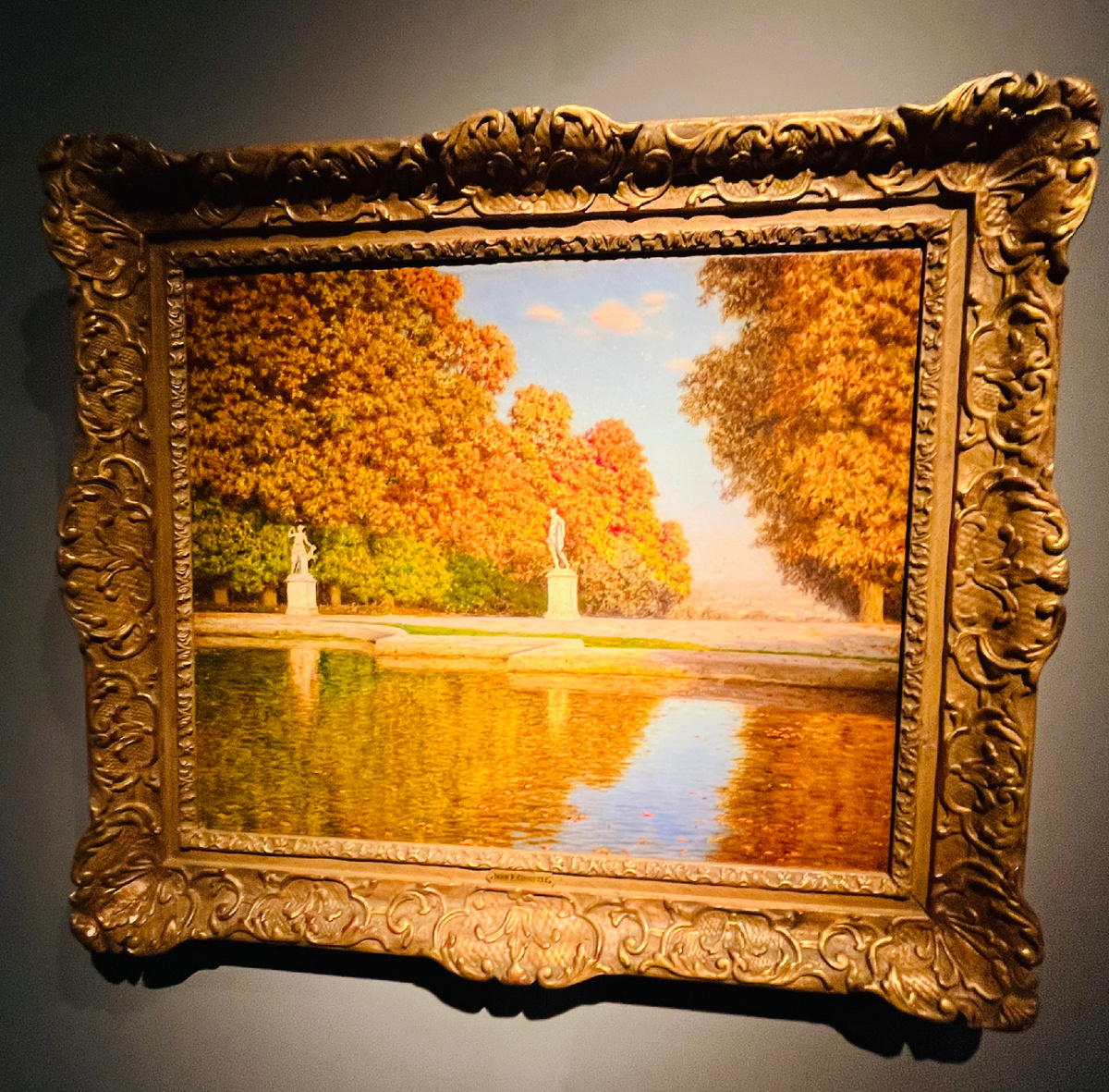 Осень в парке Сен-Клу, Париж, 1927-1930гг 