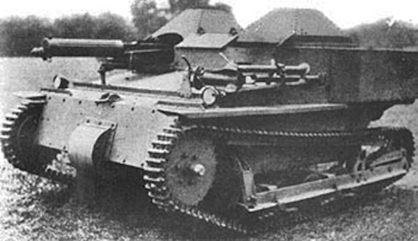 Английская танкетка Carden-Loyd Mk.IV, прототип Т-27
