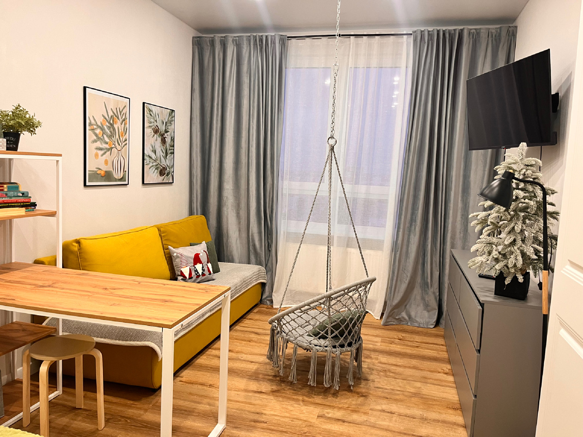 Наша первая однокомнатная квартира