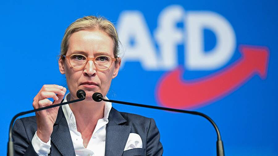Кандидат в канцлеры от AfD Алисе Вайдель