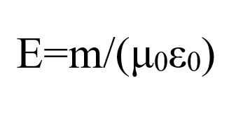 Зависимость энергии объекта от массы и свойств вакуума