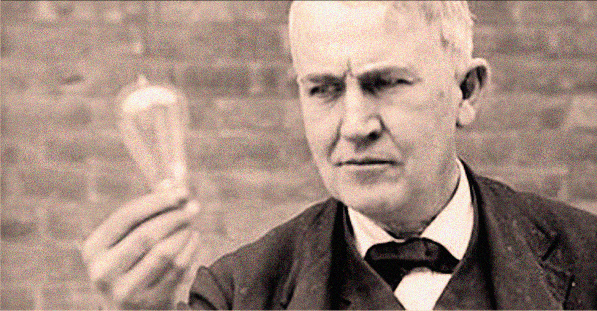 Томас Эдисон. Фото из открытых источников