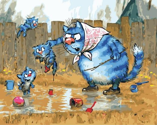 очаровательные коты Рины Зенюк