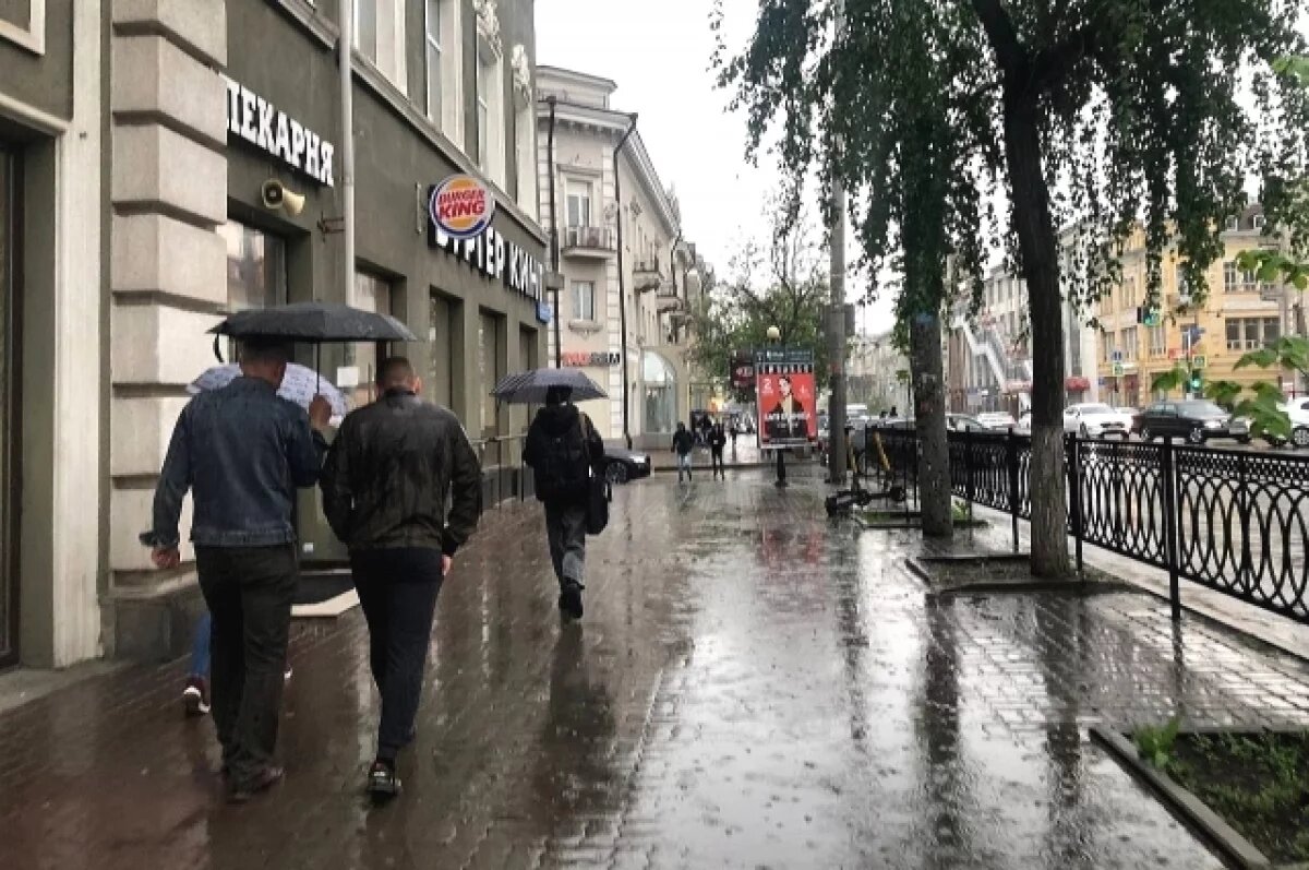    В Ростове в воскресенье, 26 января, по-прежнему будет облачно и дождливо