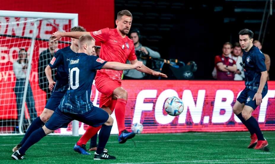    Нападающий «Химок» Кирилл Панченко сыграл в Матче звезд за сборную Пути ФНЛ. Фото: РФС