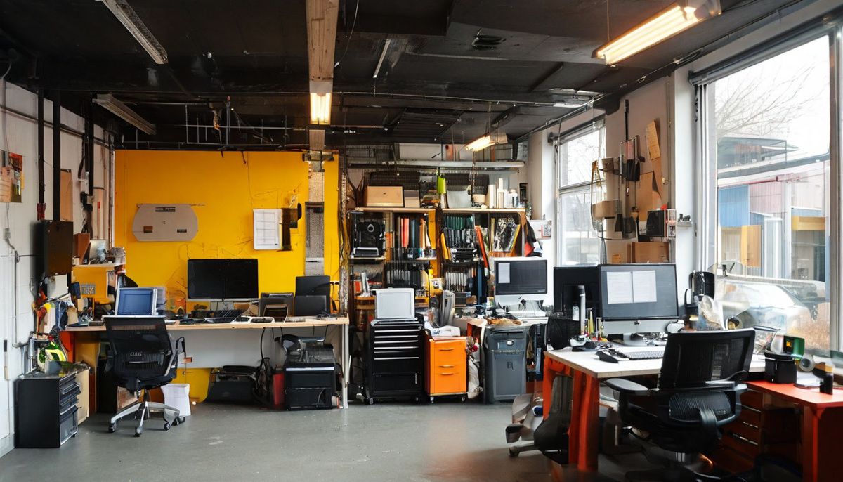 классическая "штабквартира" создателей "ЕДИНОРОГА"