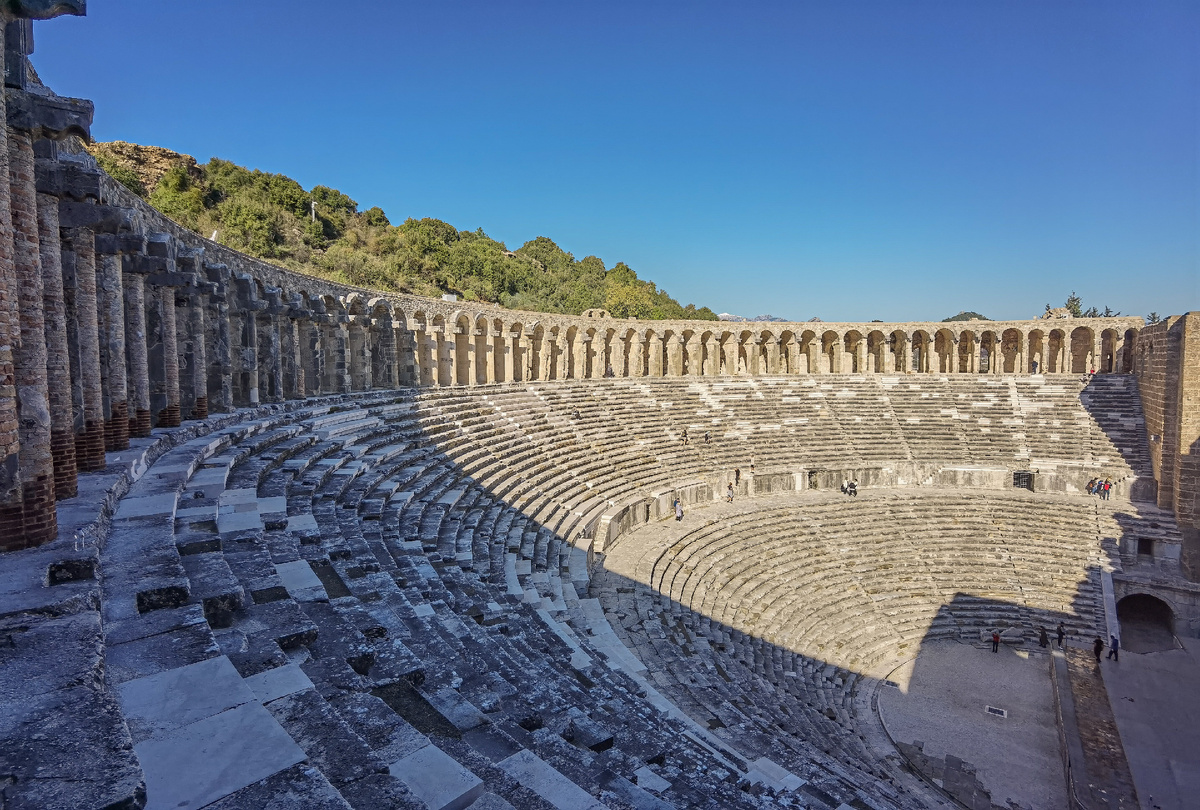 Внутри амфитеатра