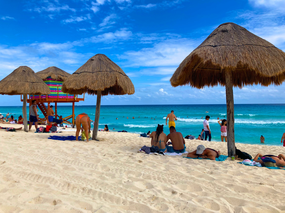 Пляжи на Карибском море в Мексике