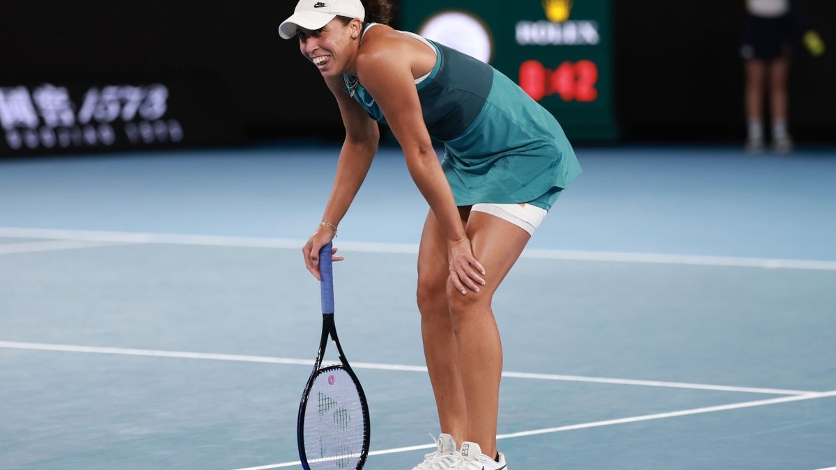 Мэдисон Киз после победы над Игой Швентек / Источник: championat.com