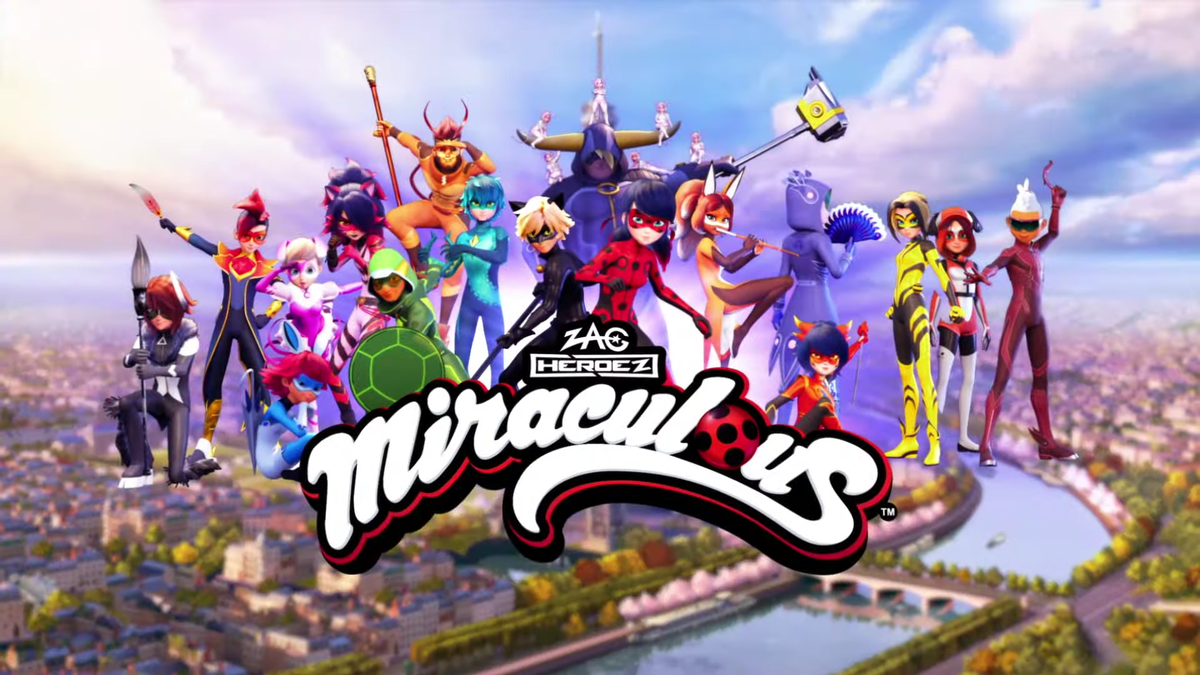 Кадр из шестого сезона мультсериала «Леди Баг и Супер-Кот» принадлежат телеканалу ТВ-3. Режиссёр шестого сезона — Томас Астрюк.