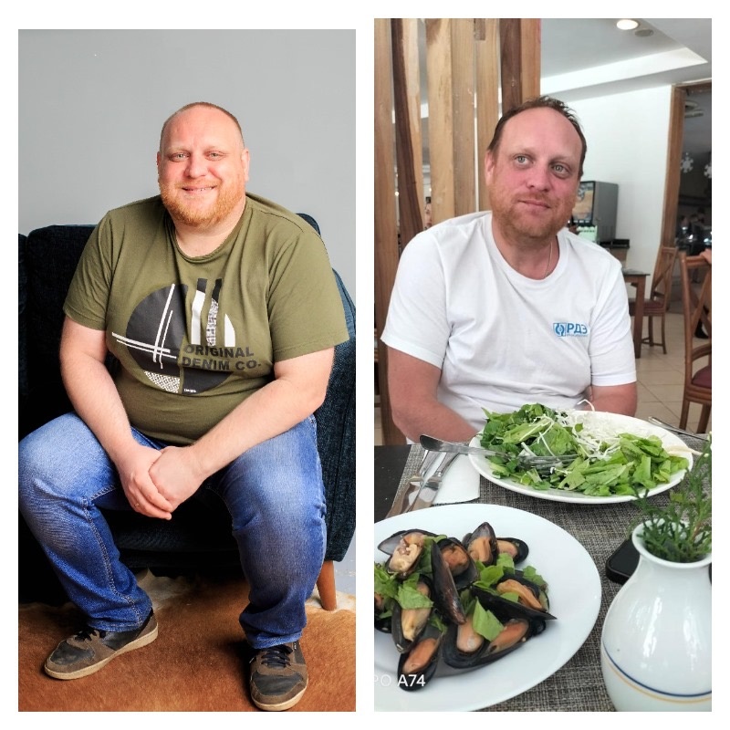 Был 124 кг, стал 89. И это за год. Поймал баланс и сбросил балласт) 😉