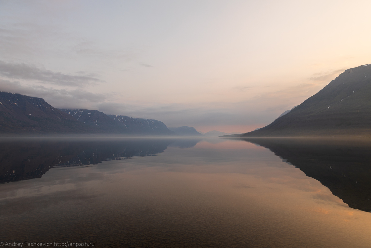 Озеро Лама утром