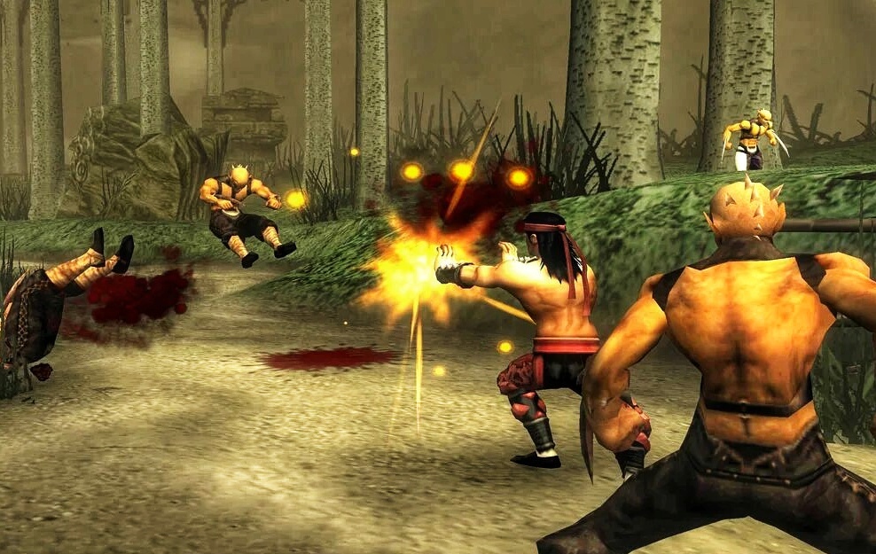 Яндекс картинки Mortal Kombat Shaolin Monks