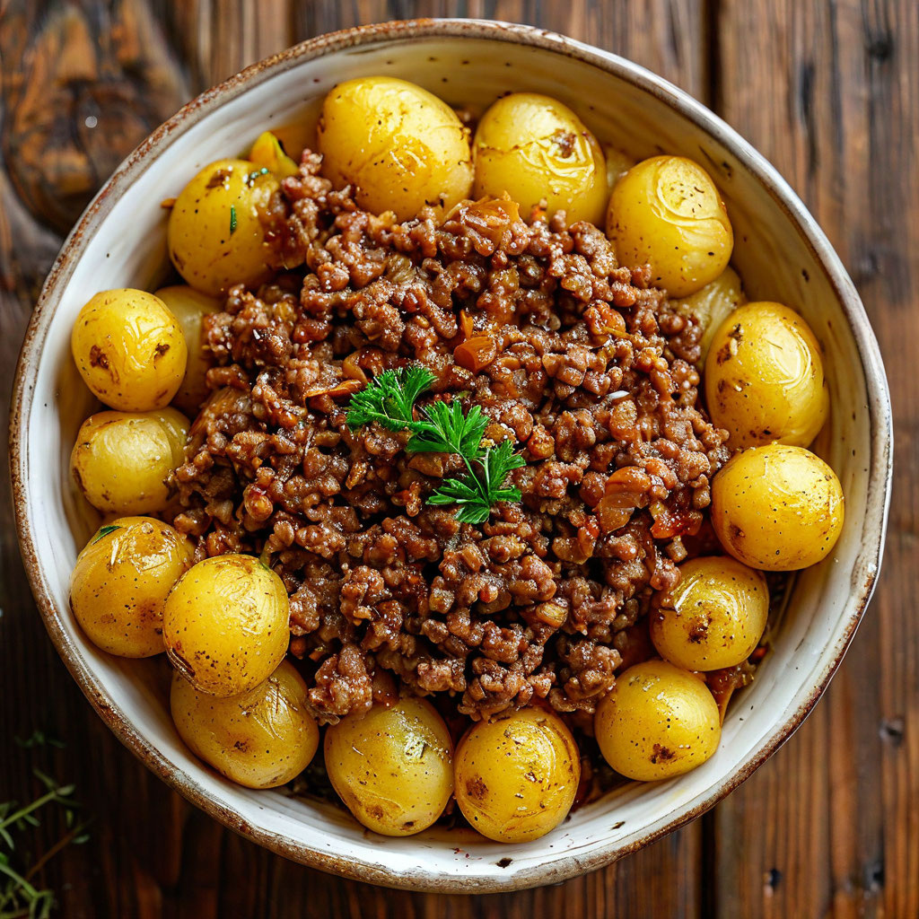 Колдуны из картофеля и мясного фарша 