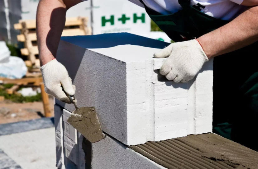 Кладка пеноблока