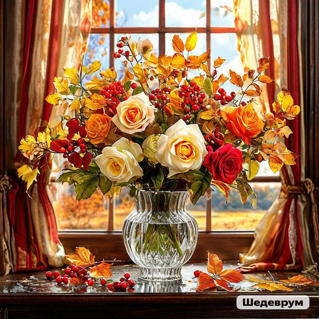 фото создано нейросетью, красивый букет