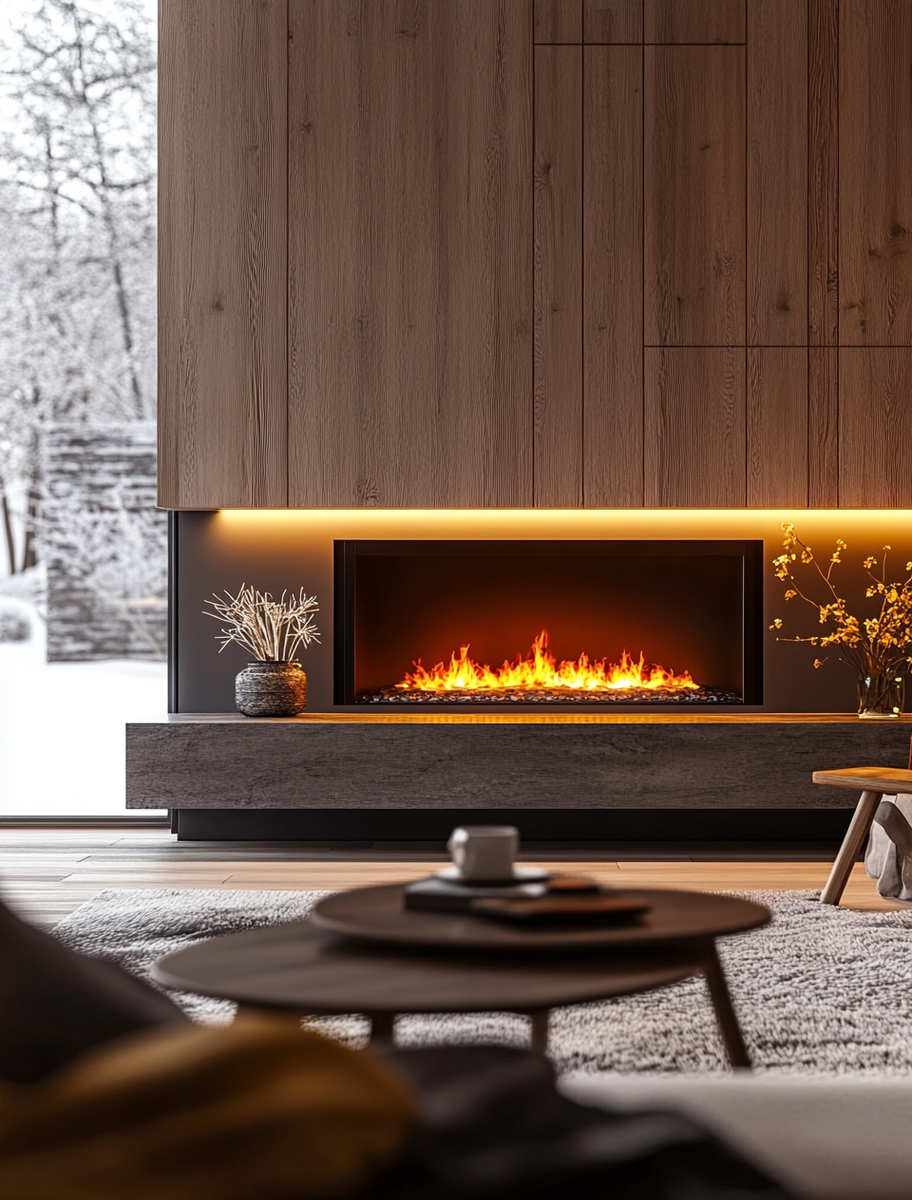    Электрокамины 5D: создайте атмосферу уюта и тепла в вашем современном интерьере Kamin