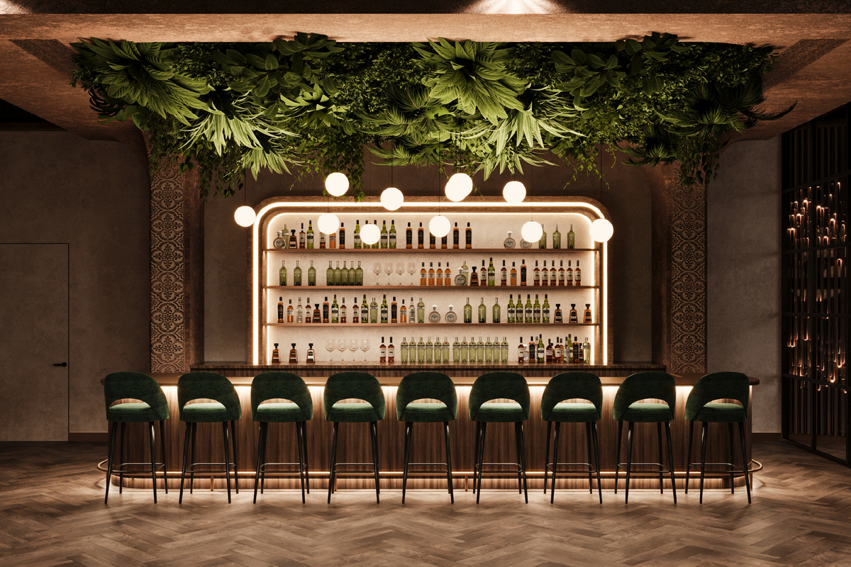 Дизайн винного бара – студия Verve