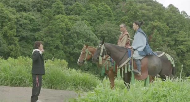 Встреча сына правителя клана Оды Нобунаги