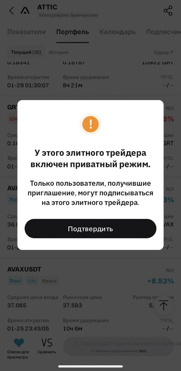 На бирже Битгет можно увидеть текущую ситуацию с аналитикой до 180 дней