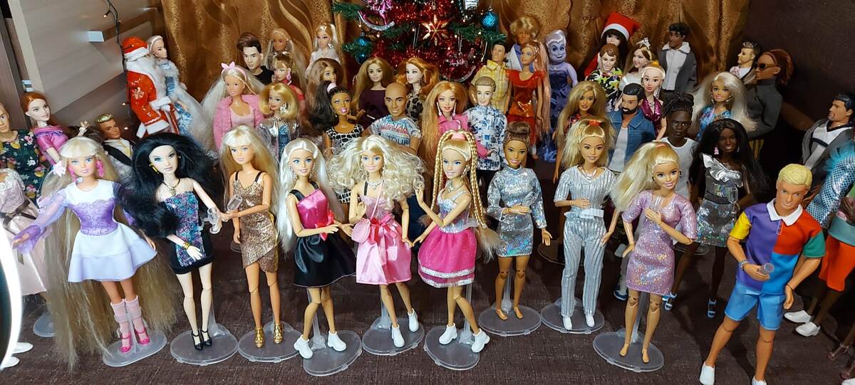 Новогодний корпоратив кукол