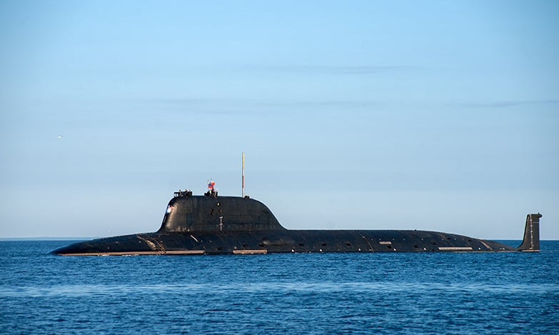 Первенец серии "Северодвинск" на ходовых испытаниях". Фото МО РФ