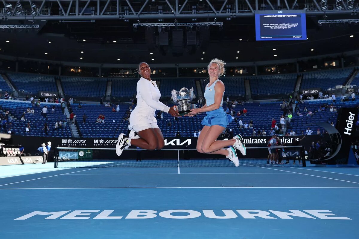 Катерина Синякова и Тейлор Таунсенд. Архивное фото