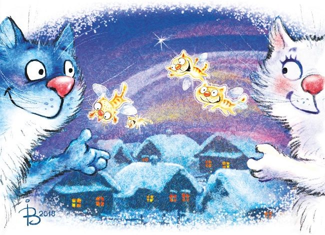 коты и котофеечки Рины Зенюк