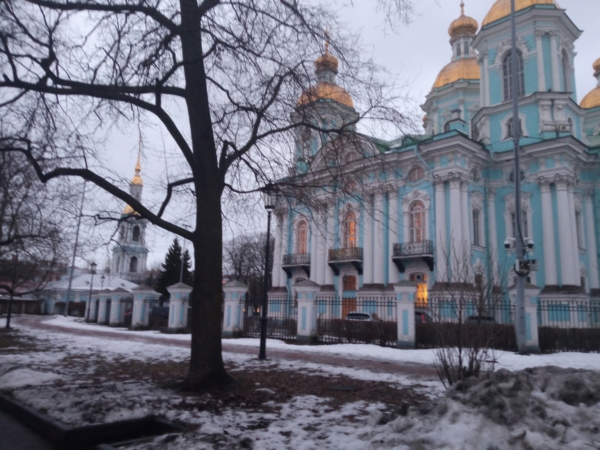 Одно из моих любимых мест в городе - Морской собор.