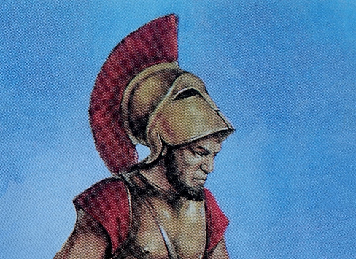 Спартанский царь по Н. Секунде.