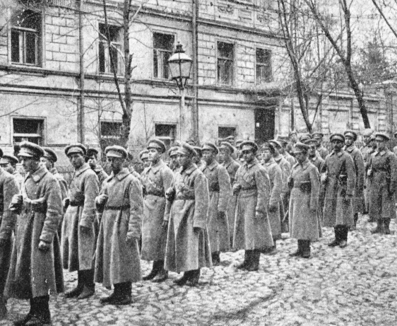 Сечевые стрельцы, январь 1918 года.