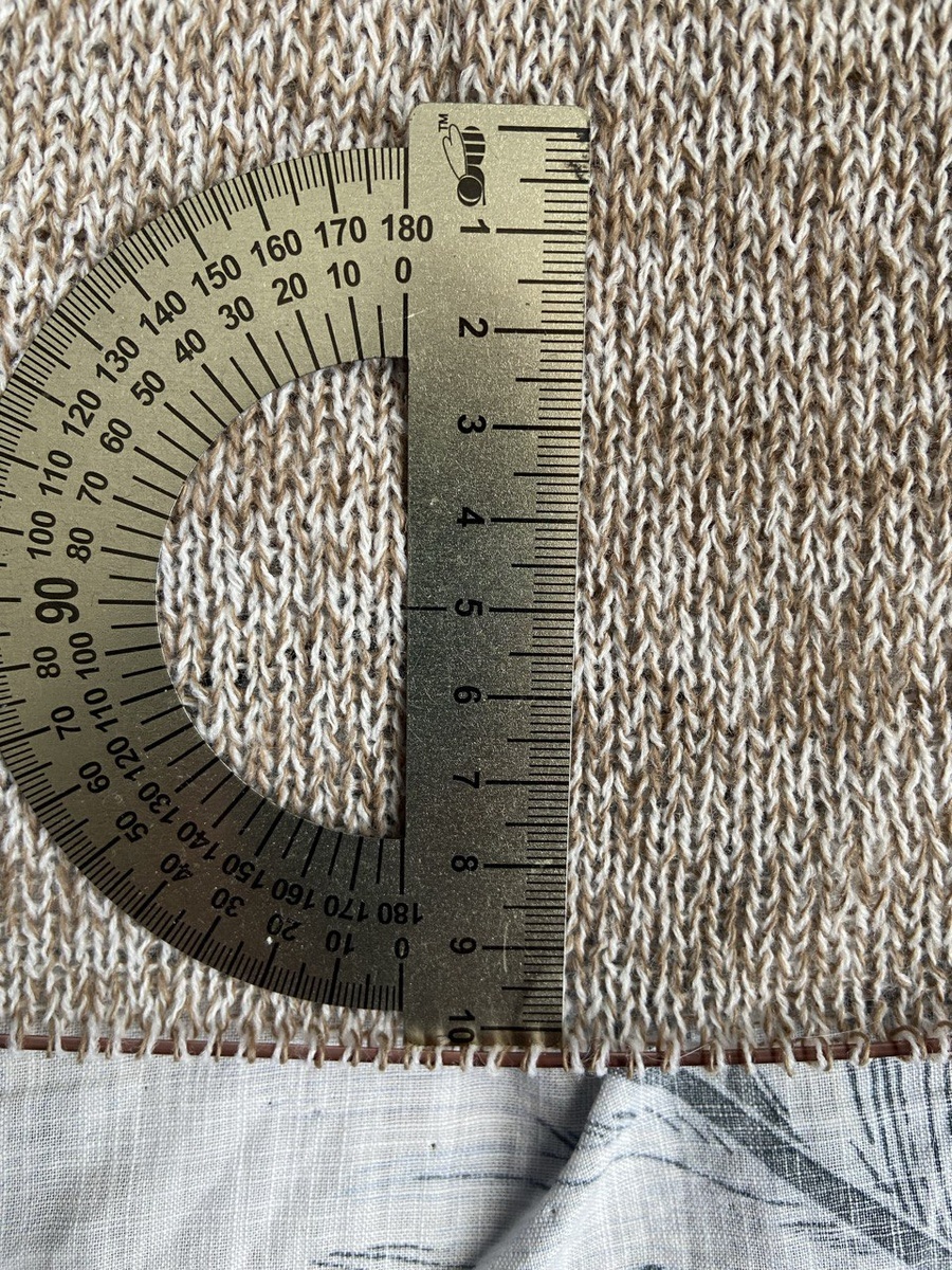 37 рядов в 10 см