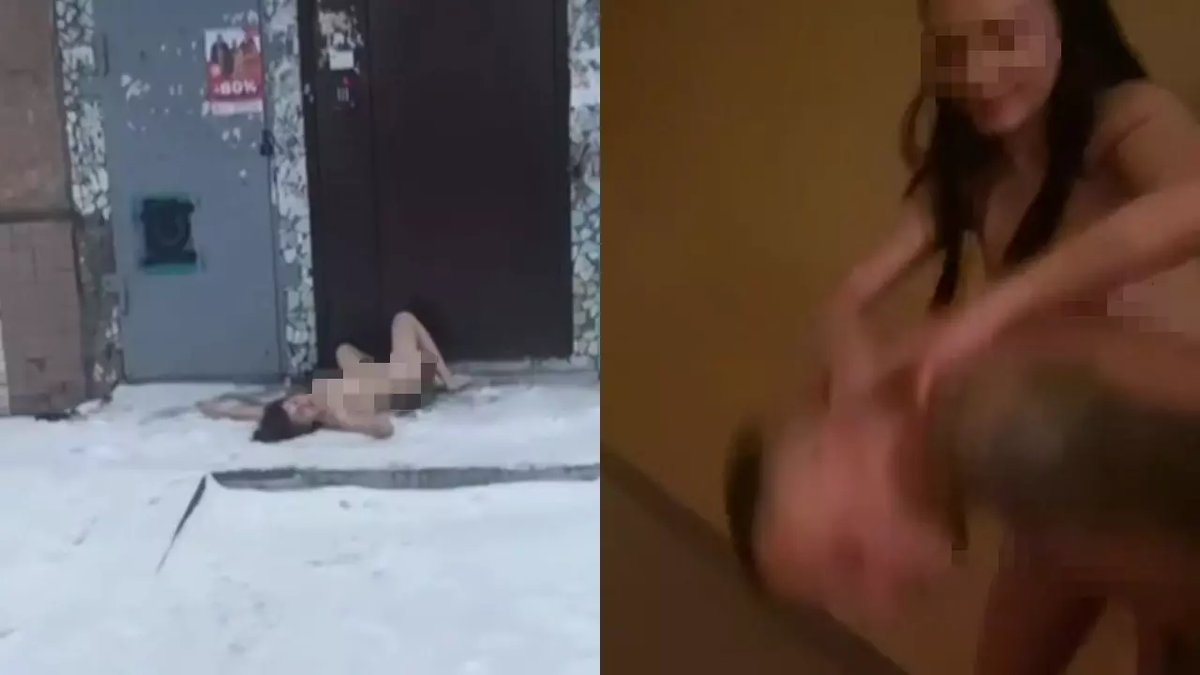 Фото: АСТ-54. Женщина на улице Татьяны Снежиной