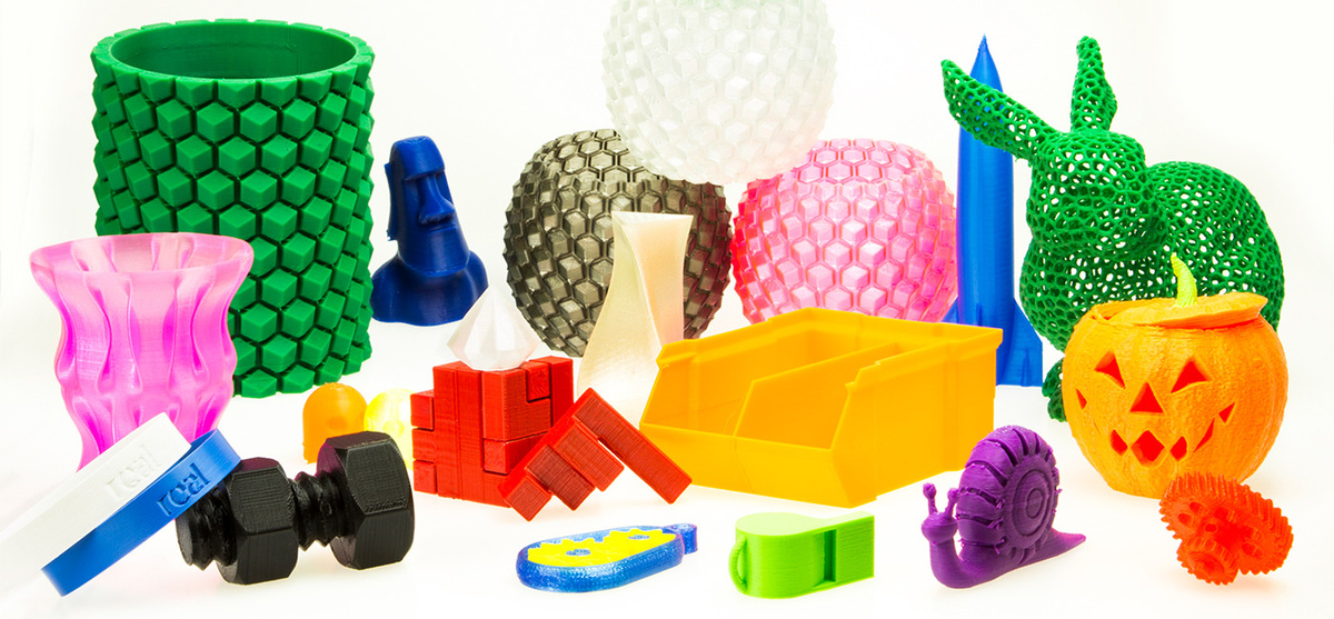 Изделия изготовленные из PLA-пластика
